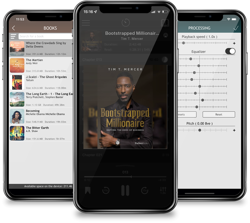 Audiobook Bootstrapped Millionaire: Defying the Odds of Business by Tim T. Mercer