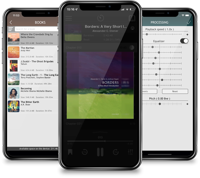 Audiobook Borders: A Very Short Introduction (Very Short Introductions) by Alexander C. Diener