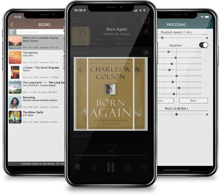 Audiobook Born Again by Charles W. Colson