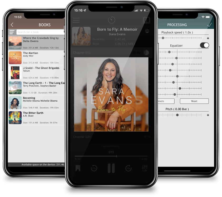 Audiobook Born to Fly: A Memoir by Sara Evans