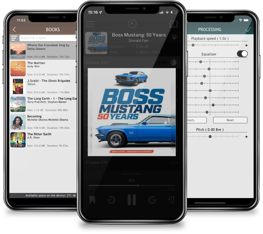 Audiobook Boss Mustang: 50 Years by Donald Farr