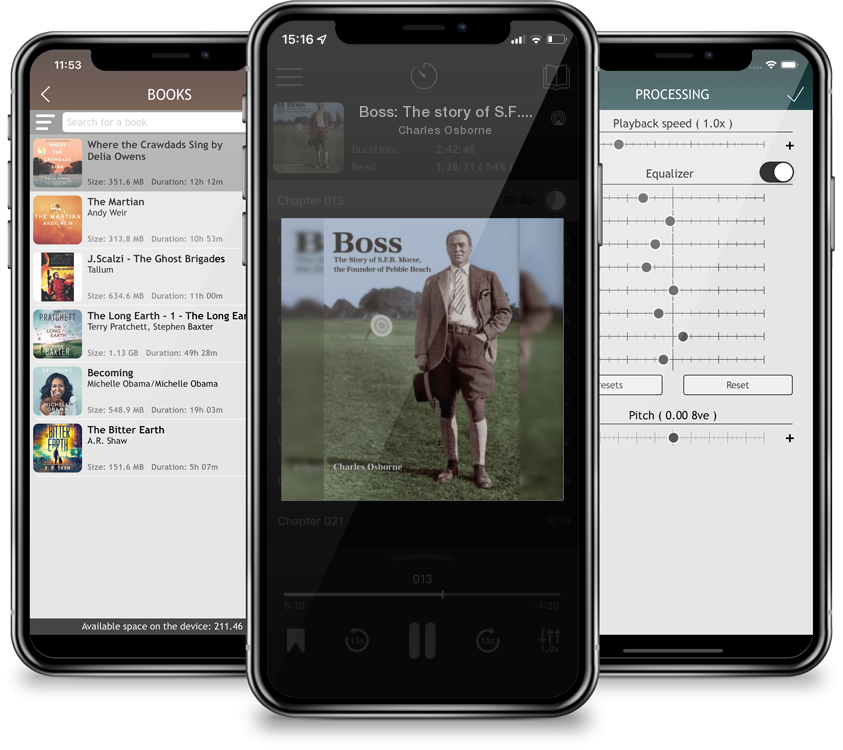 Audiobook Boss: The story of S.F.B Morse, the founder of Pebble Beach by Charles Osborne