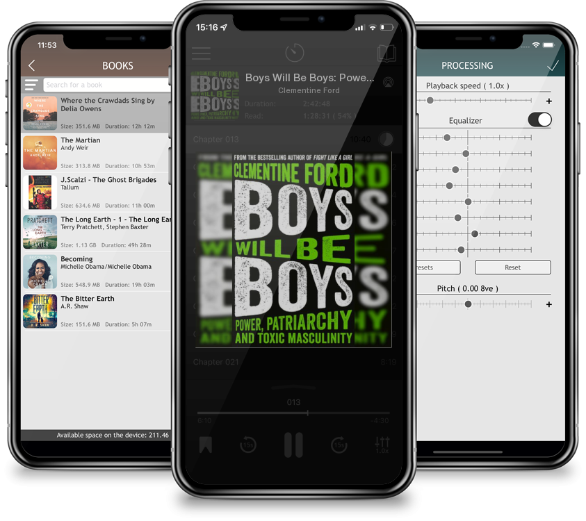 Audiobook Boys Will Be Boys: Power, Patriarchy and Toxic Masculinity by Clementine Ford