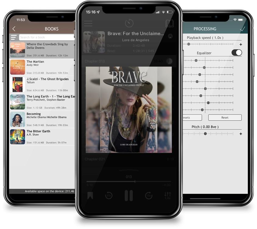 Audiobook Brave: For the Unclaimed People by Lore de Angeles