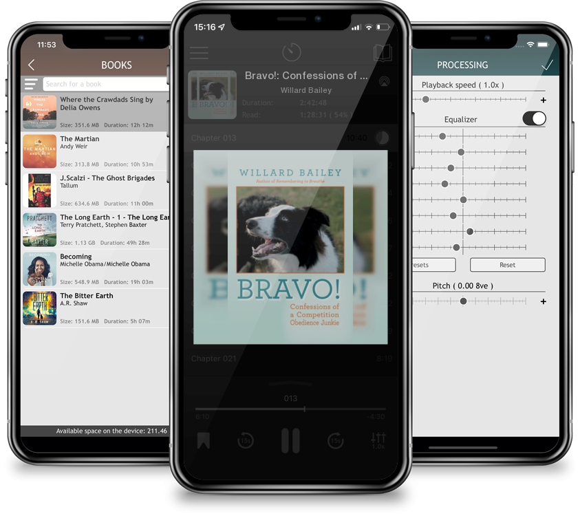 Audiobook Bravo!: Confessions of a Competition Obedience Junkie by Willard Bailey