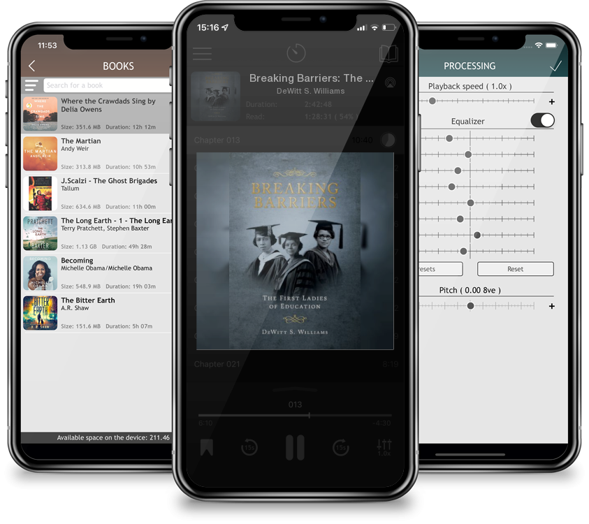 Audiobook Breaking Barriers: The First Ladies of Education by DeWitt S. Williams