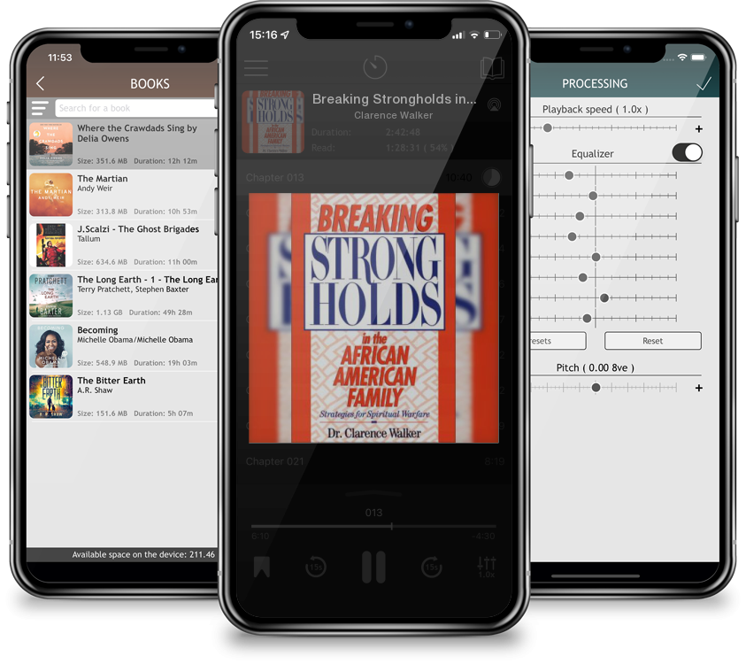 Audiobook Breaking Strongholds in the African-American Family: Strategies for Spiritual Warfare by Clarence Walker