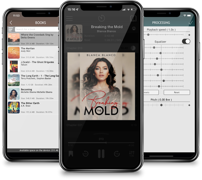 Audiobook Breaking the Mold by Blanca Blanco