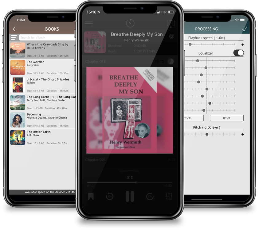 Audiobook Breathe Deeply My Son by Henry Wermuth