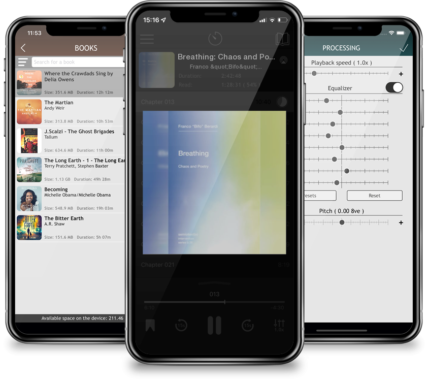 Audiobook Breathing: Chaos and Poetry (Semiotext(e) / Intervention Series #26) by Franco "Bifo" Berardi