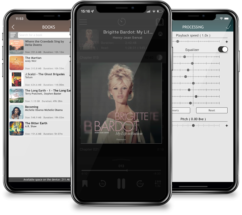 Audiobook Brigitte Bardot: My Life in Fashion by Henry-Jean Servat