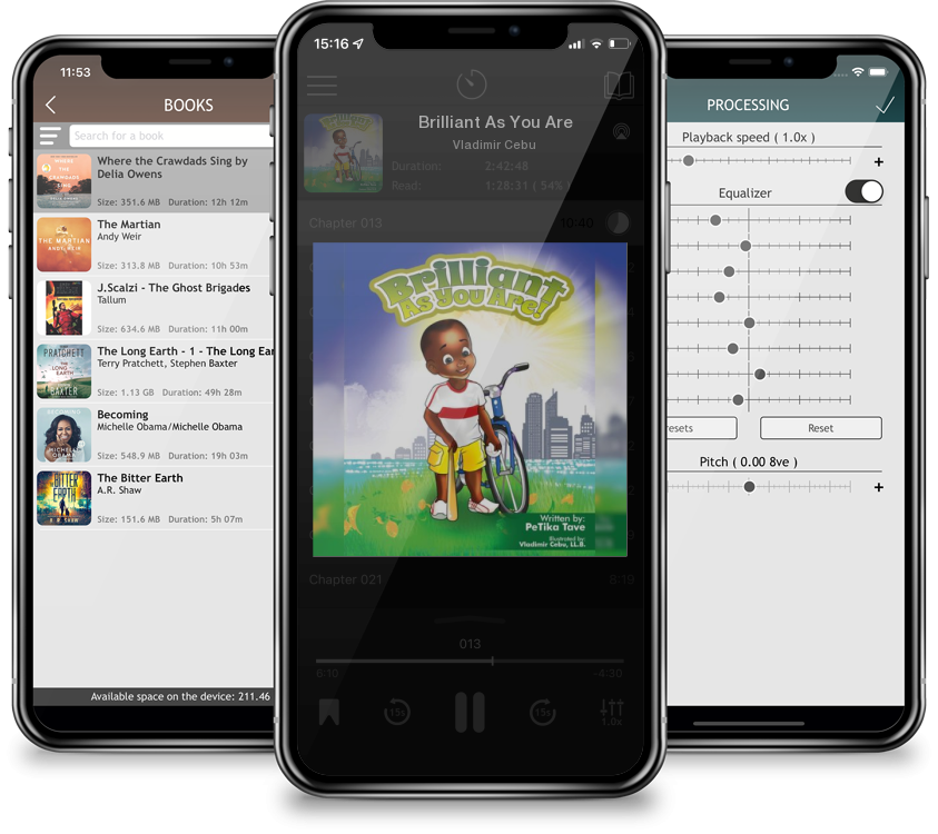 Audiobook Brilliant As You Are by Vladimir Cebu
