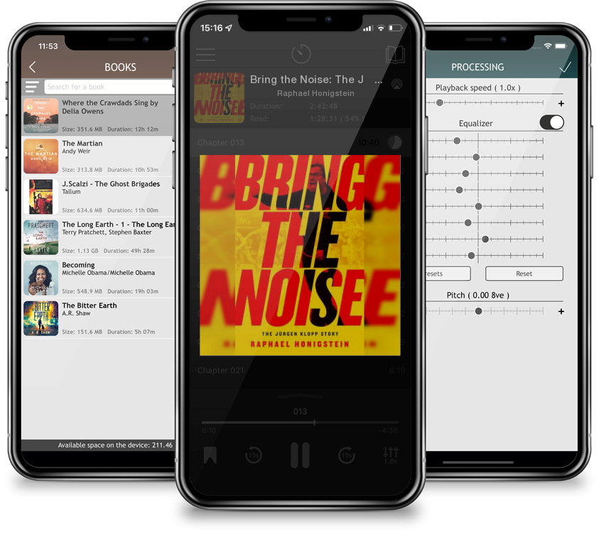 Audiobook Bring the Noise: The Jürgen Klopp Story by Raphael Honigstein