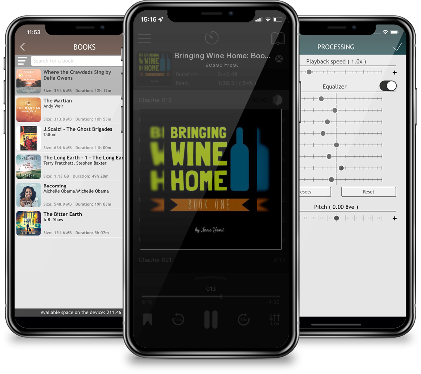 Audiobook Bringing Wine Home: Book One by Jesse Frost