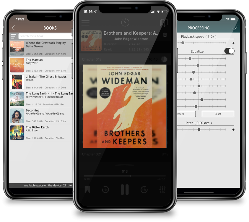 Audiobook Brothers and Keepers: A Memoir by John Edgar Wideman