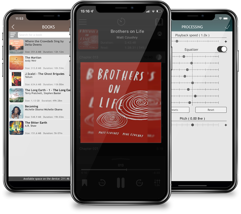 Audiobook Brothers on Life by Matt Czuchry