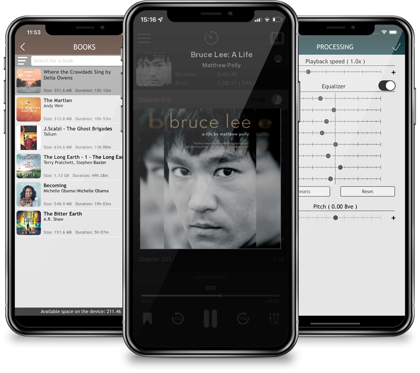 Listen Bruce Lee: A Life by Matthew Polly in MP3 Audiobook Player for free