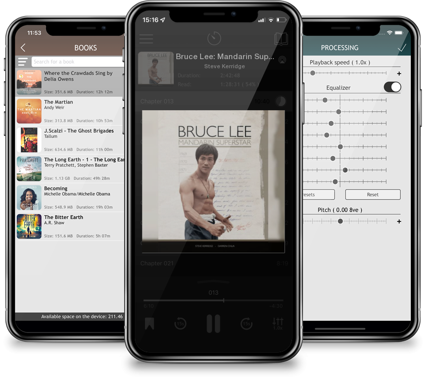 Audiobook Bruce Lee: Mandarin Superstar by Steve Kerridge
