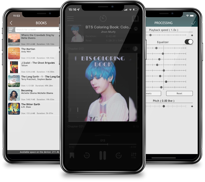 Audiobook BTS Coloring Book: Coloring Books for KPOP & Army Fans by Jhon Murfy