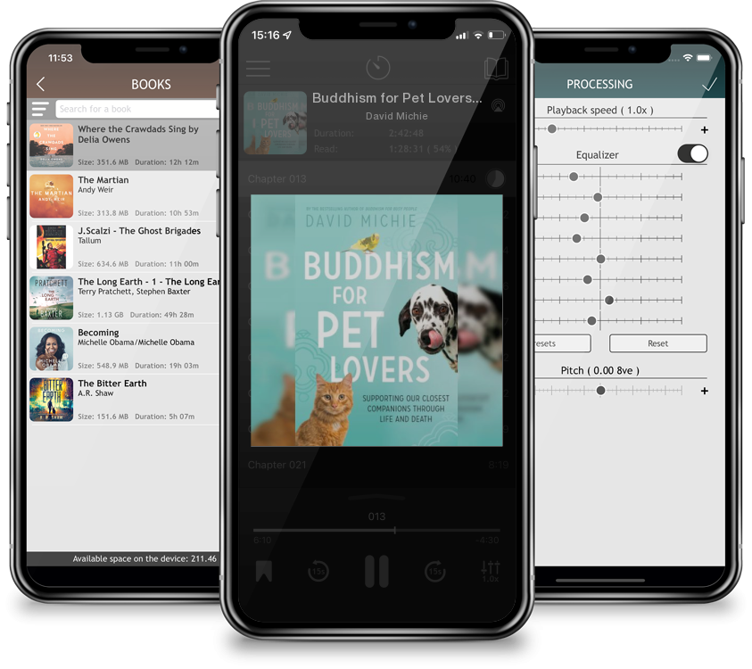 Audiobook Buddhism for Pet Lovers: Supporting our Closest Companions through Life and Death by David Michie