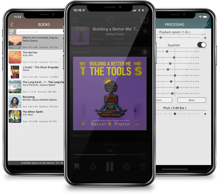Audiobook Building a Better Me: The Tools by Kelley Porter