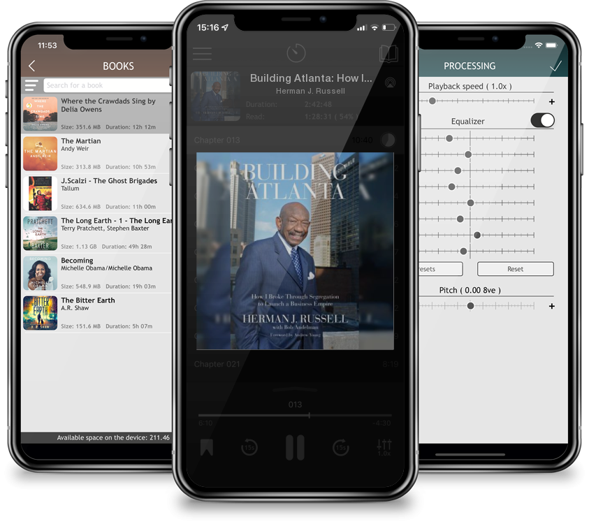 Audiobook Building Atlanta: How I Broke Through Segregation to Launch a Business Empire by Herman J. Russell