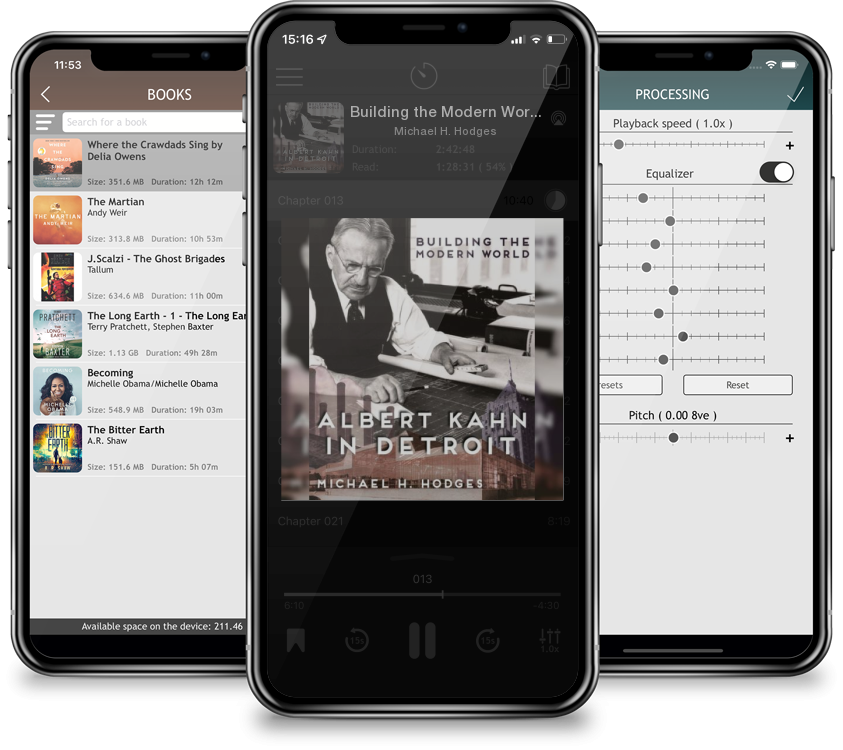 Audiobook Building the Modern World: Albert Kahn in Detroit (Painted Turtle) by Michael H. Hodges