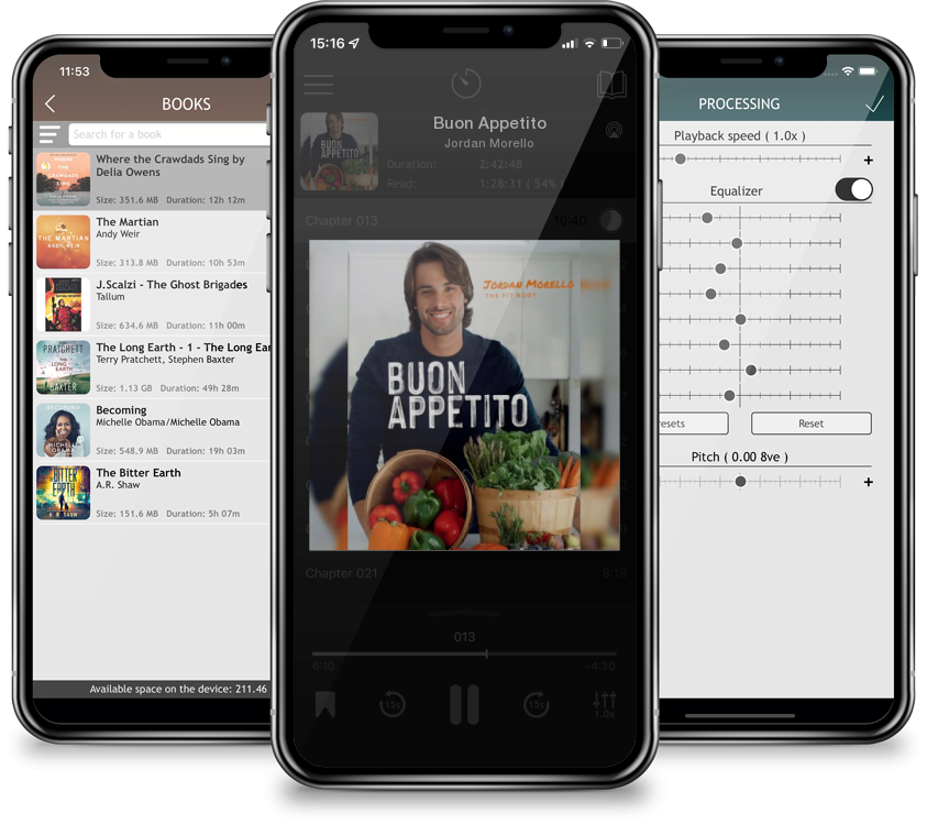 Audiobook Buon Appetito by Jordan Morello
