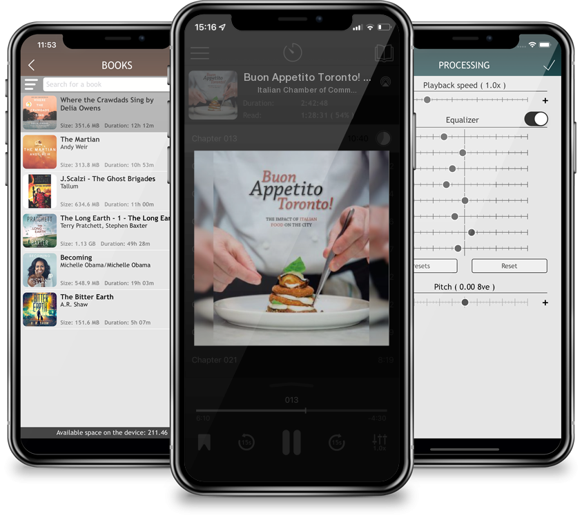 Audiobook Buon Appetito Toronto! the Influence of Italian Food in Our City: The Impact of Italian Food on the City. by Italian Chamber of Commerce of Ontario