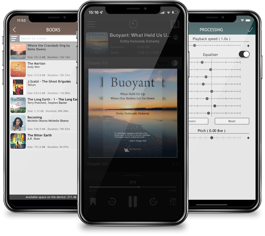 Audiobook Buoyant: What Held Us Up When Our Bodies Let Us Down by Dotty Holcomb Doherty