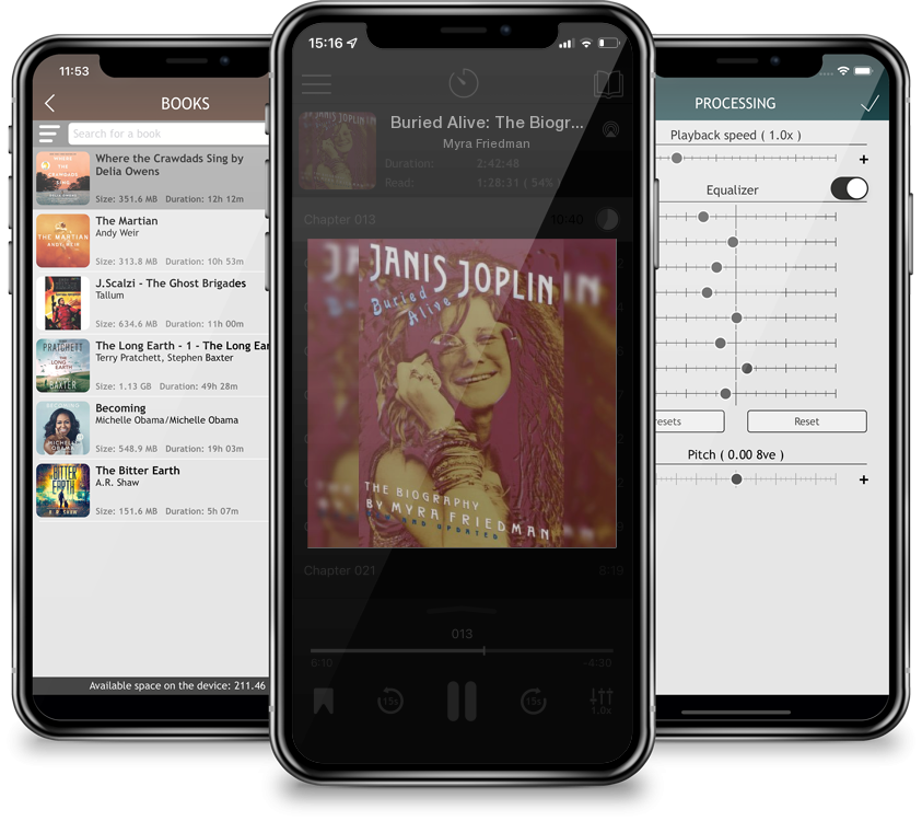 Audiobook Buried Alive: The Biography of Janis Joplin by Myra Friedman