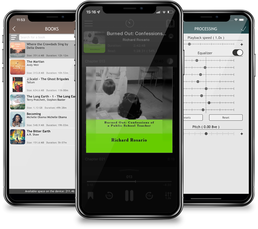 Audiobook Burned Out: Confessions of a Public School Teacher by Richard Rosario