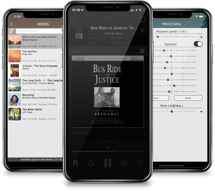 Audiobook Bus Ride to Justice: The Life and Works of Fred Gray by Fred D. Gray