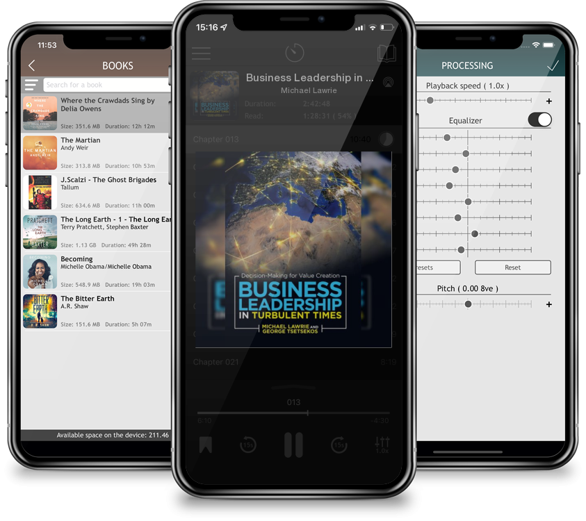Audiobook Business Leadership in Turbulent Times: Decision-Making for Value Creation by Michael Lawrie