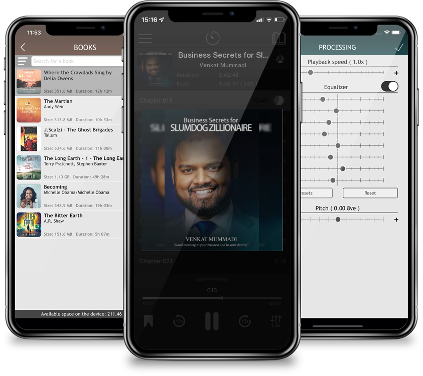 Audiobook Business Secrets for Slumdog Zillionaire by Venkat Mummadi