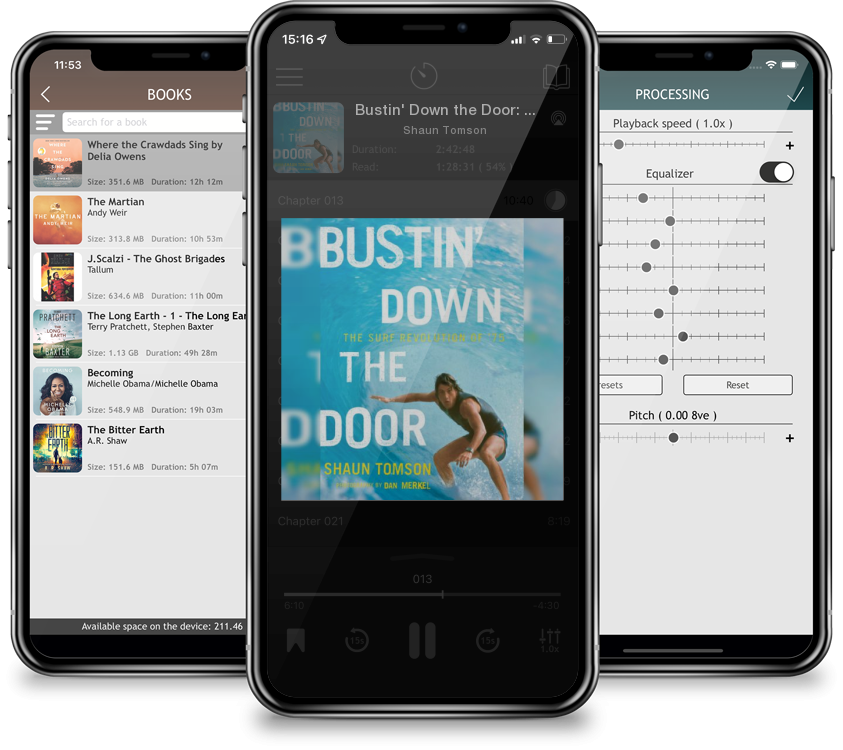 Audiobook Bustin\' Down the Door: The Surf Revolution of \'75 by Shaun Tomson