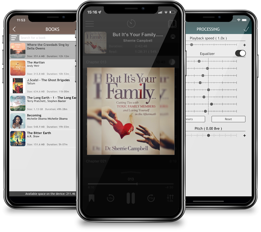 Audiobook But It\'s Your Family...: Cutting Ties with Toxic Family Members and Loving Yourself in the Aftermath by Sherrie Campbell