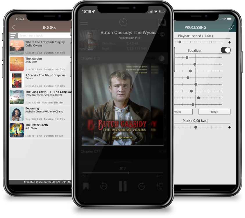 Audiobook Butch Cassidy: The Wyoming Years by Betenson Bill