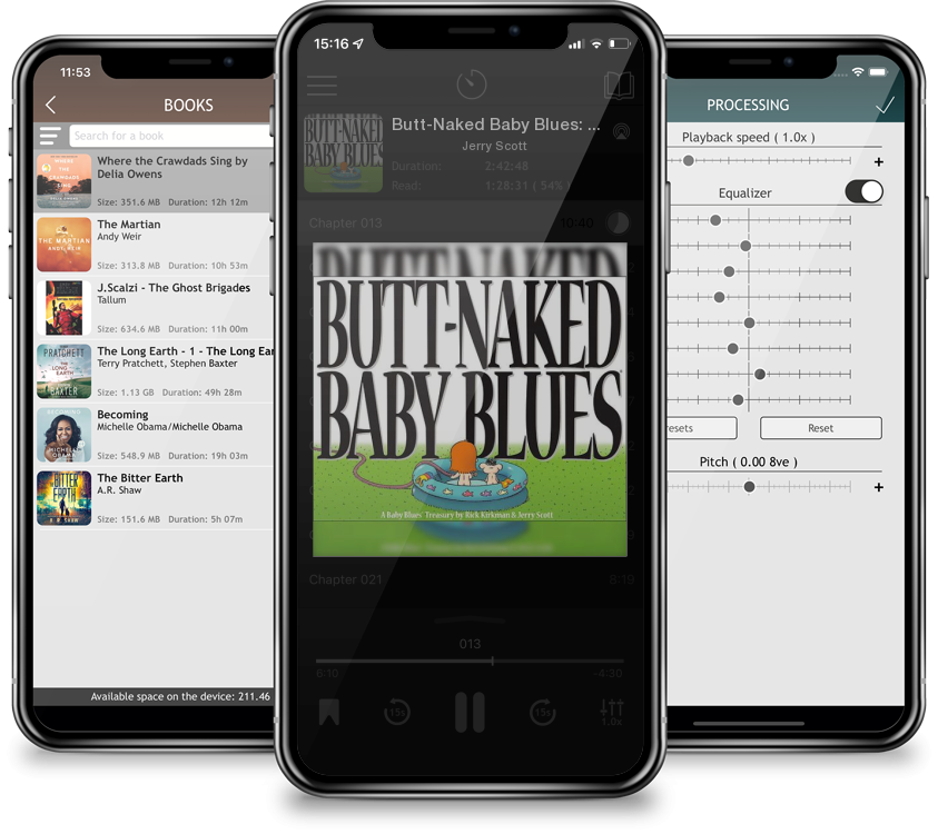 Audiobook Butt-Naked Baby Blues: A Baby Blues Treasury by Jerry Scott