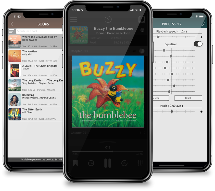 Listen Buzzy the Bumblebee by Denise Brennan-Nelson in MP3 Audiobook Player for free