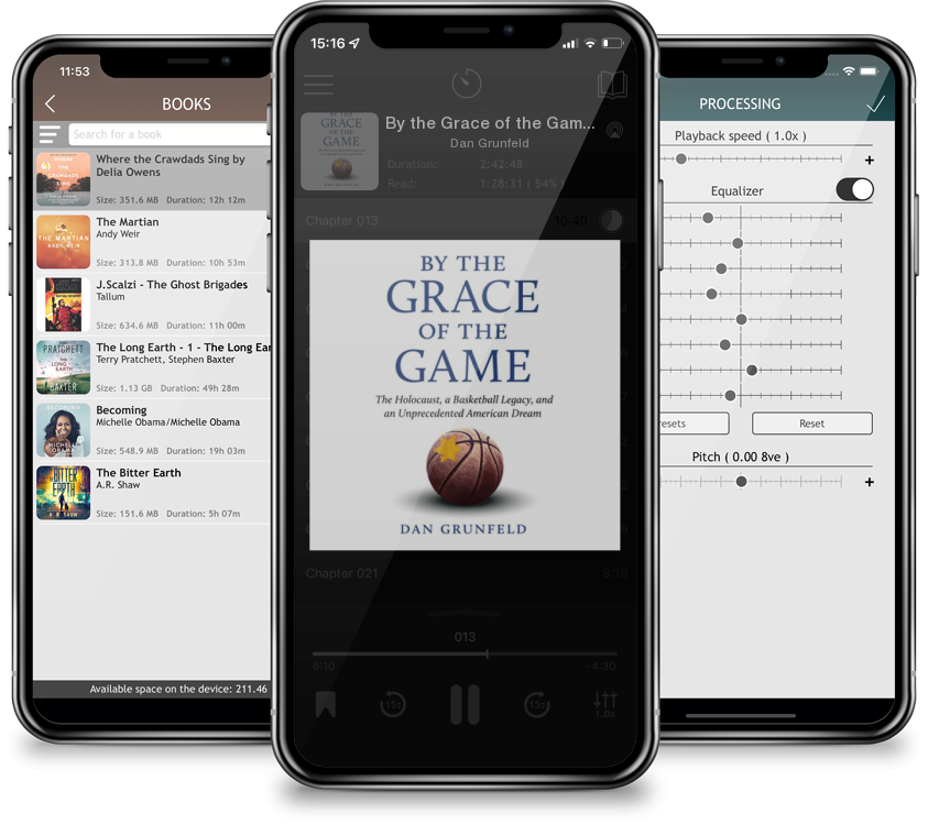 Audiobook By the Grace of the Game: The Holocaust, a Basketball Legacy, and an Unprecedented American Dream (Compact Disc) by Dan Grunfeld