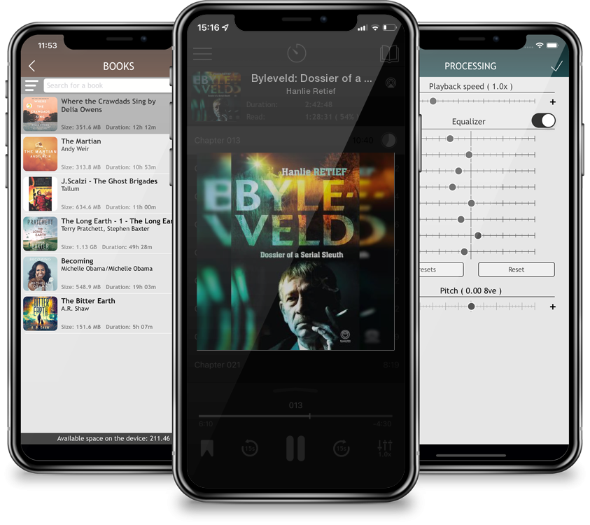 Audiobook Byleveld: Dossier of a Serial Sleuth by Hanlie Retief