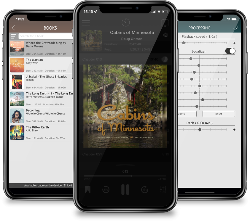 Audiobook Cabins of Minnesota by Doug Ohman
