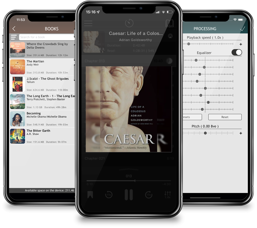 Audiobook Caesar: Life of a Colossus by Adrian Goldsworthy