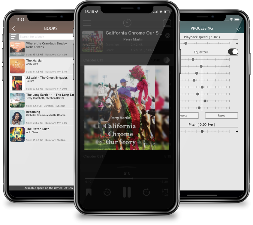 Audiobook California Chrome Our Story by Perry Martin