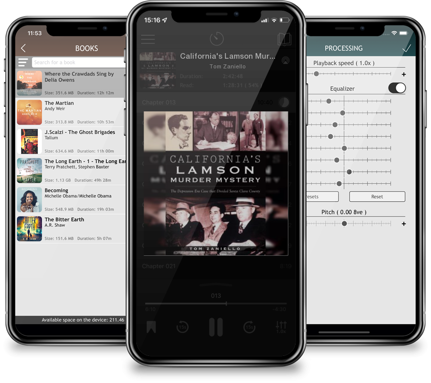 Audiobook California\'s Lamson Murder Mystery: The Depression Era Case That Divided Santa Clara County by Tom Zaniello