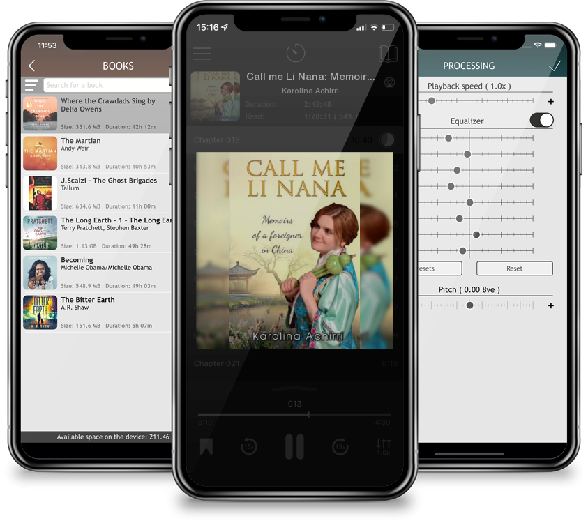 Audiobook Call me Li Nana: Memoirs of a foreigner in China by Karolina Achirri