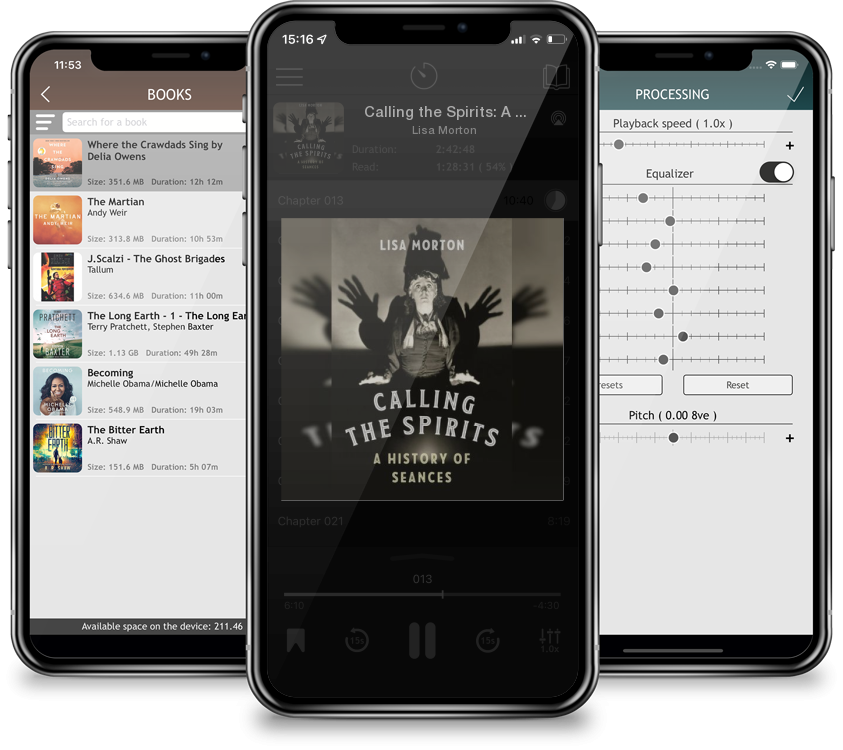 Audiobook Calling the Spirits: A History of Seances by Lisa Morton