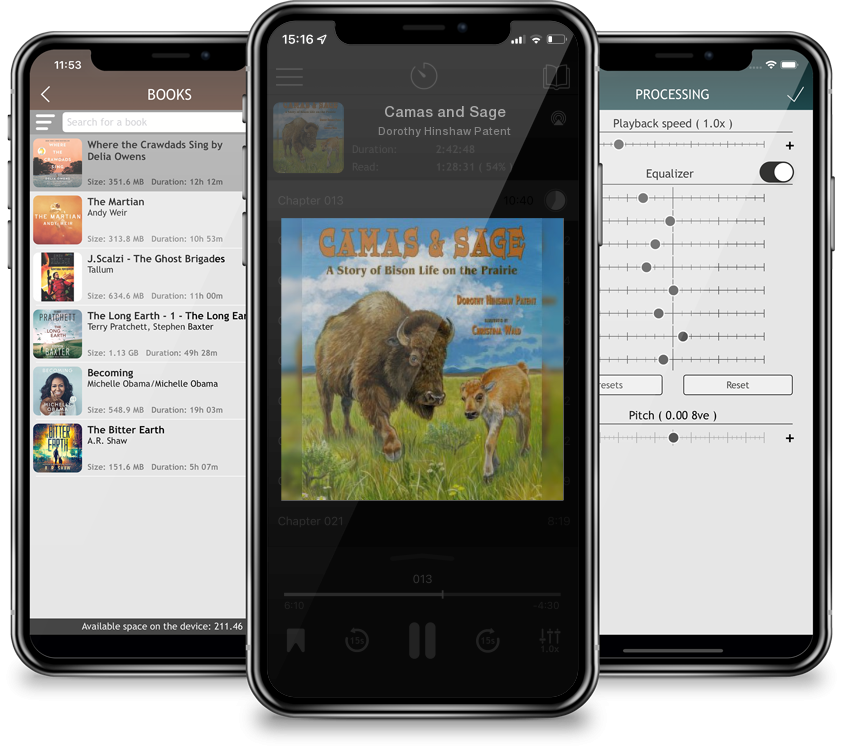 Audiobook Camas and Sage by Dorothy Hinshaw Patent