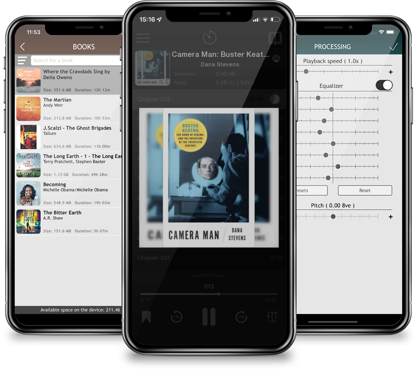 Audiobook Camera Man: Buster Keaton, the Dawn of Cinema, and the Invention of the Twentieth Century by Dana Stevens